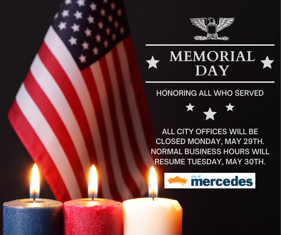 Memorial Day Closure