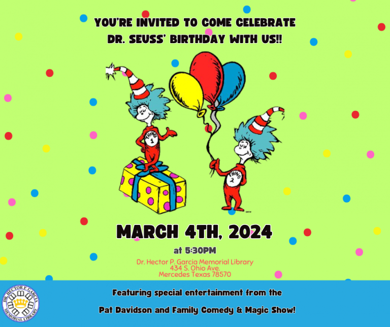 Dr. Seuss’ Birthday / Read Across America